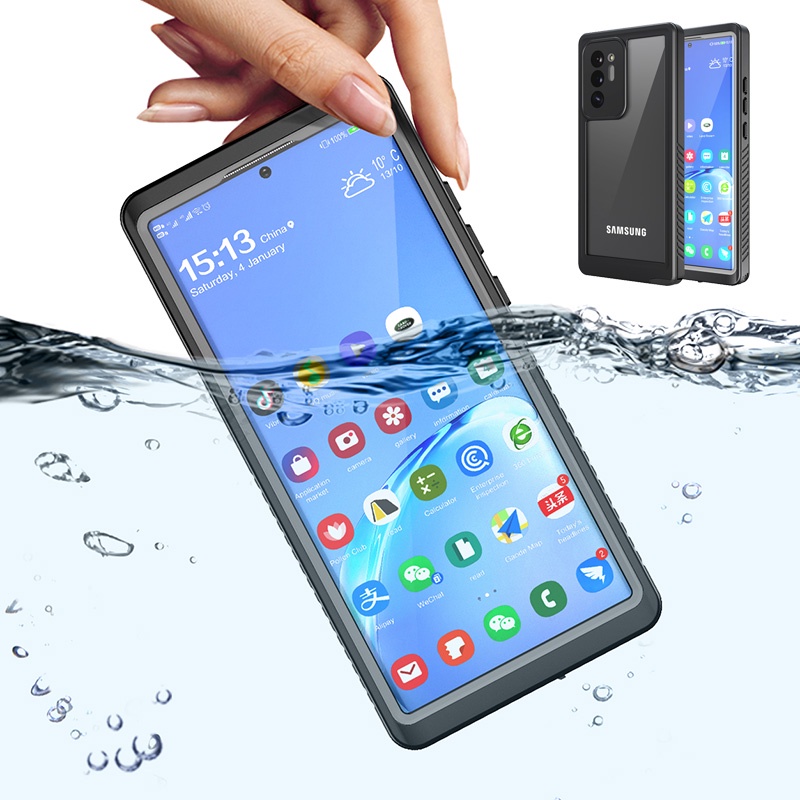 Ốp Điện Thoại Chống Nước Chống Sốc Bảo Vệ 360 Độ Cho samsung galaxy note 20 ultra 10 plus 10 + ip68