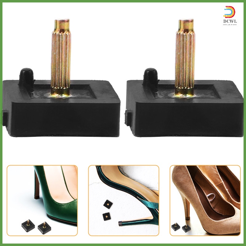 Set 2 Cặp Nút Vuông Thay Thế Cho Giày Cao Gót dachwanli