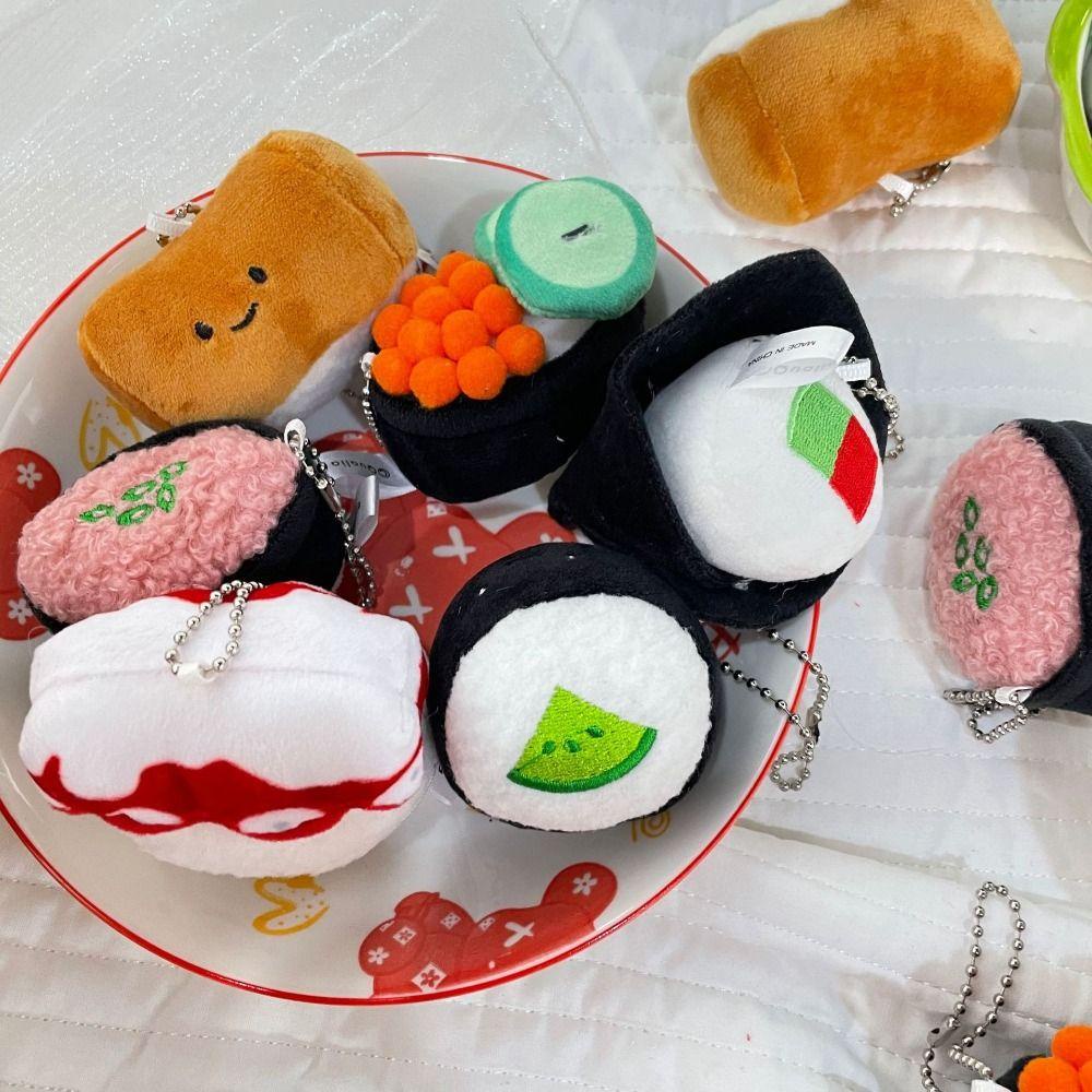 Hanhai Đồ Chơi Nhồi Bông Hình sushi Bạch Tuộc Dễ Thương