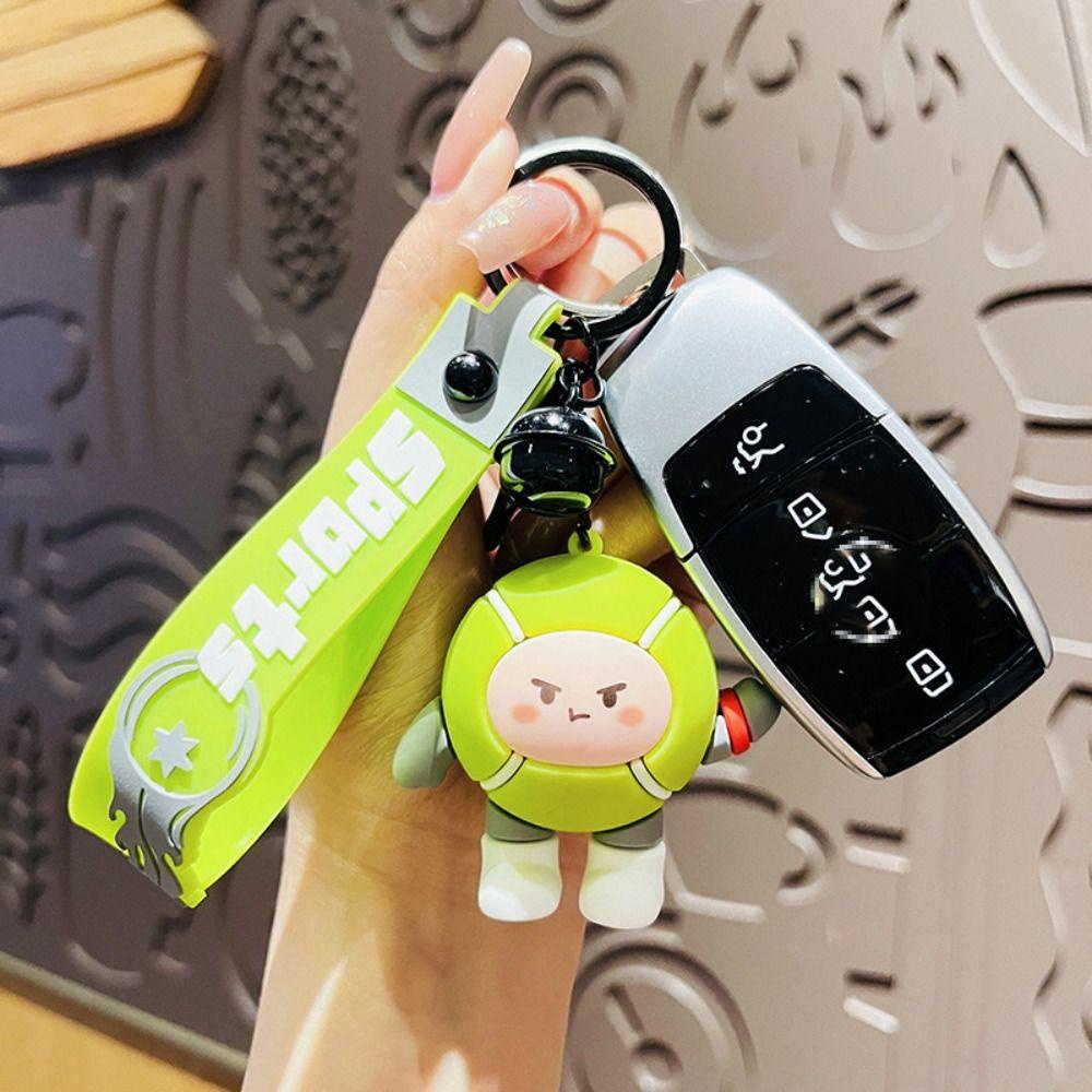 Mmluck Móc Chìa Khóa pvc mini Hình Bóng Đá / Bóng Chuyền / tennis / Bóng Rổ mini