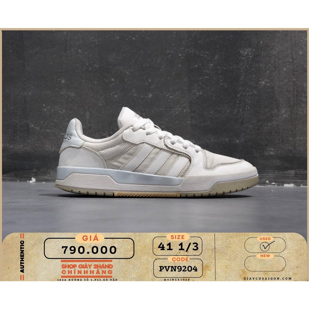 2hand giày adidas neo Entrap Light Blue White FW9333 SIZE 41 1/3 9204