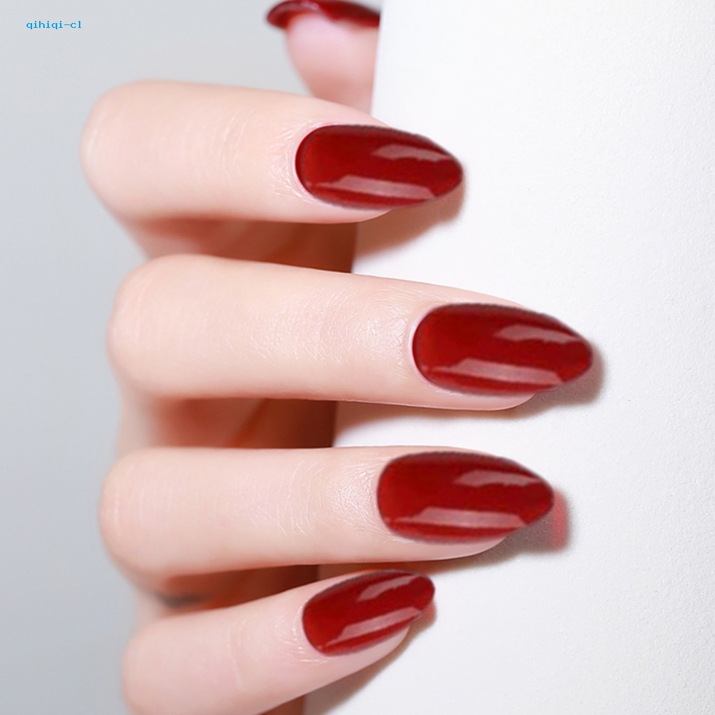 Qihiqi Móng Tay Giả Lấp Lánh Tự Nhiên Bền Và Thoải Mái