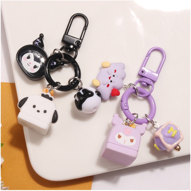 Hoạt Hình Móc Khóa Hình sanrio kuromi melody Dễ Thương
