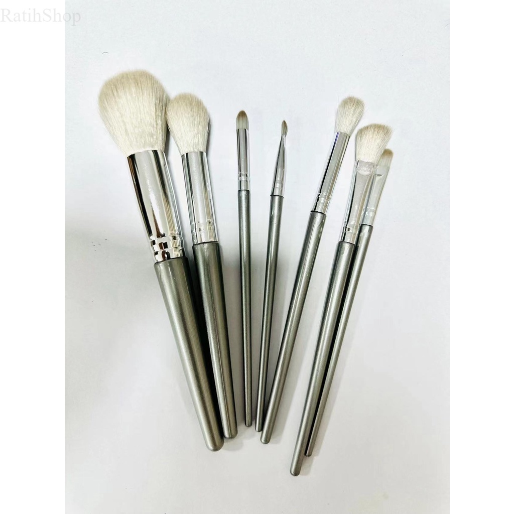 Bộ cọ trang điểm 7 cây nâng cao thân dài phù hợp make up chuyên nghiệp ratihshop