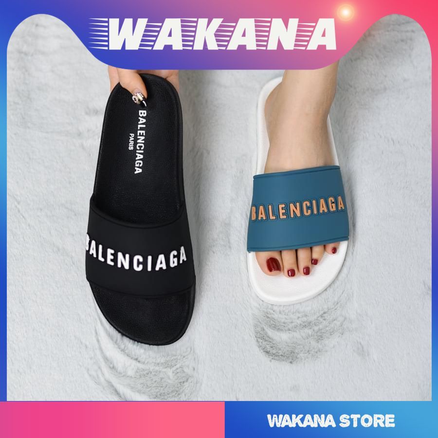 Dép nam nữ quai ngang cao cấp phong cách trẻ trung  Ba-Len  - WAKANA VIP