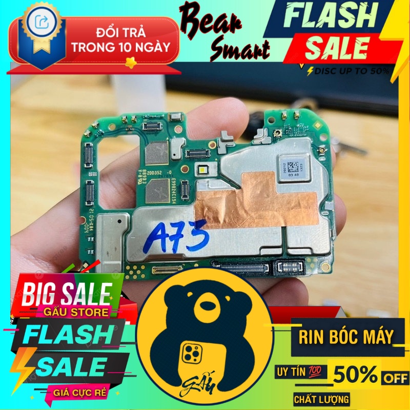 Main Oppo A73 Rin Bóc Máy / Mainboard / Bo Mạch Chủ Oppo A73