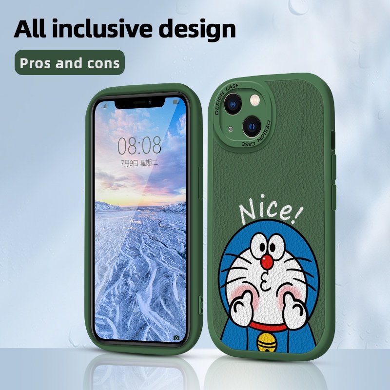 Bao Da Điện Thoại Họa Tiết doraemon Cho oppo reno 8 5g reno 8 pro 5g Ốp