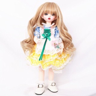 Mkeb Tóc Giả Kiểu Búp Bê bjd Tỉ Lệ 1 / 6