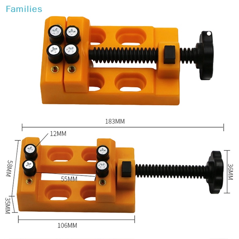 Dụng Cụ Kẹp Cố Định Mũi Khoan Để Bàn mini Có Thể Điều Chỉnh Được diy Mới