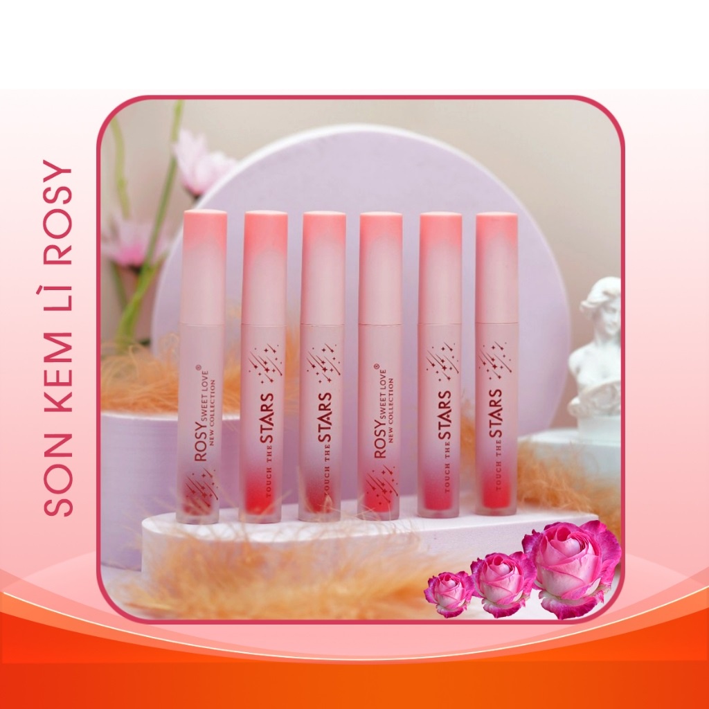 Son kem lì ROSY, không trôi, son không chì, không gây thâm môi