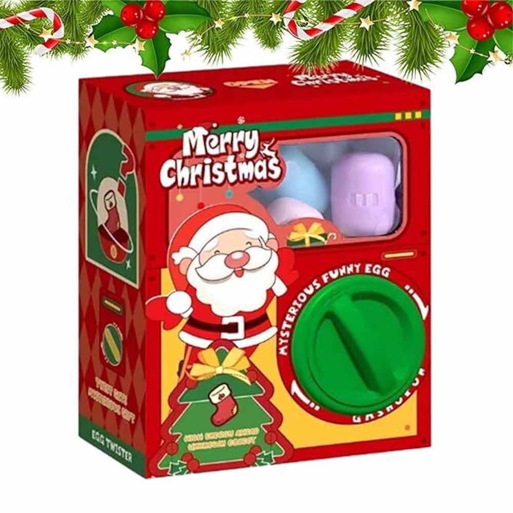 Christmas egg twisting machine blind box Christmas egg twisting machine mini vending machine