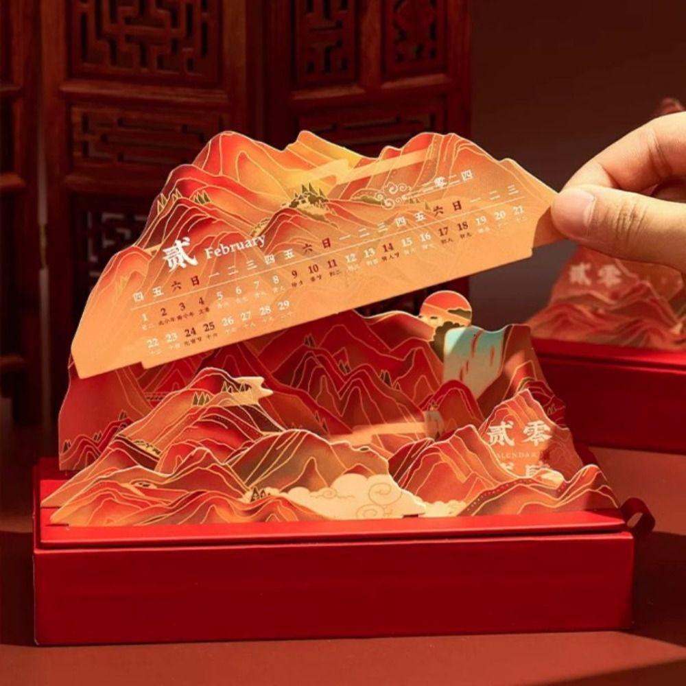 Lịch Để Bàn 2 Trong 1 Dùng Lên Kế Hoạch Năm Mới 2024