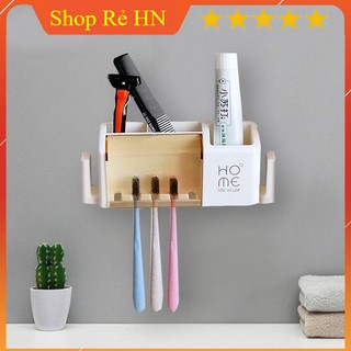Kệ để Bàn Chải, Kem Đánh Răng Dán Tường - Shop Rẻ HN