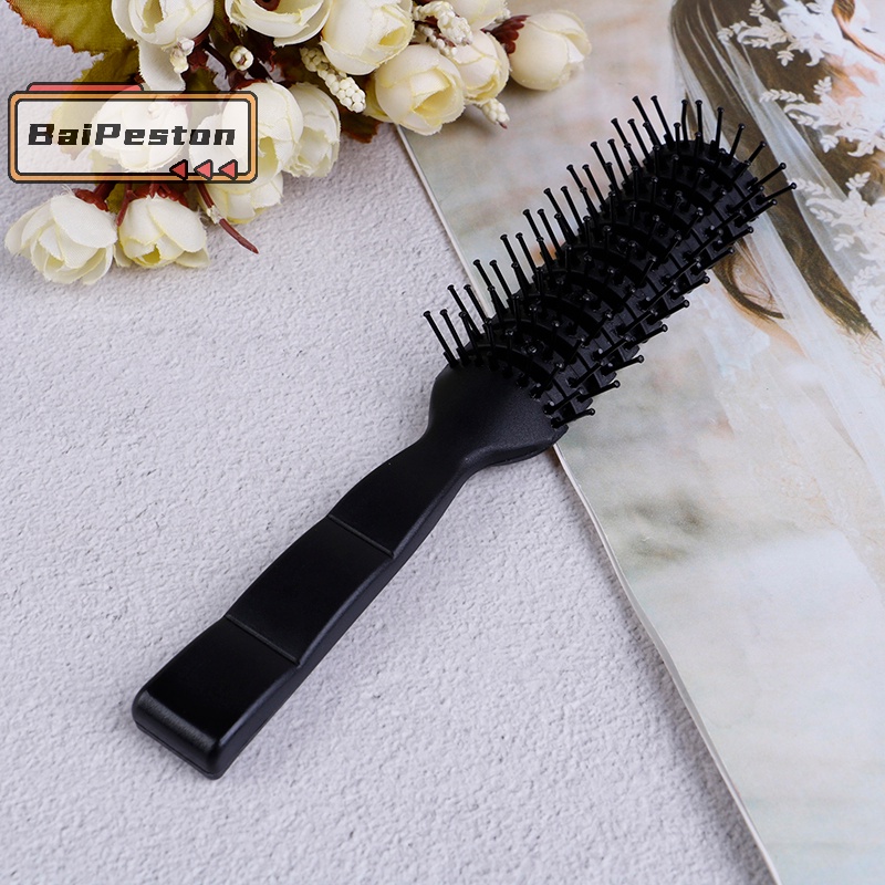 Lược Nhựa Chải Tóc Mát Xa Da Đầu Chống Tĩnh Điện Cho Nam Giới