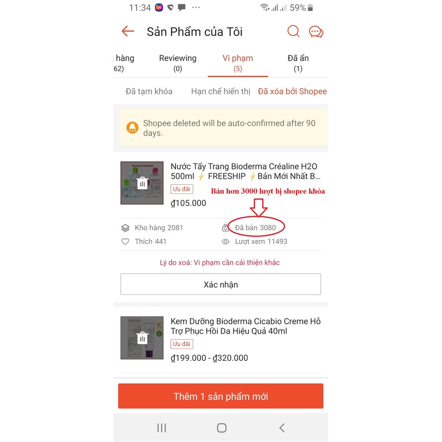 Nước Tẩy Trang Bioderma Créaline H2O 100ml-500ml ⚡ FREESHIP ⚡Date Mới