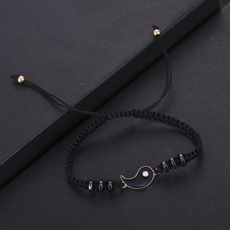 Gl set 2 Vòng Tay Âm Dương tai Chichi bagua yin yang Cho Cặp Đôi