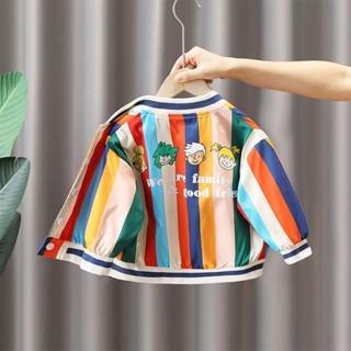 Áo Khoác Bóng Chày Phong Cách Hàn Quốc Thời Trang Xuân Thu Mới Cho Bé Trai