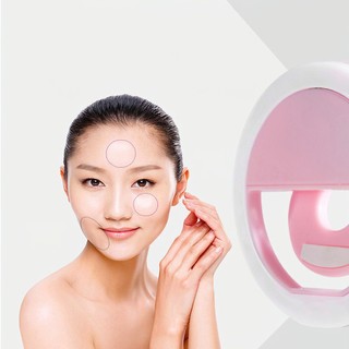 Vòng đèn LED bắt sáng dạng kẹp hỗ trợ chụp ảnh tự sướng nhỏ gọn dành cho điện thoại iPhone CASSN