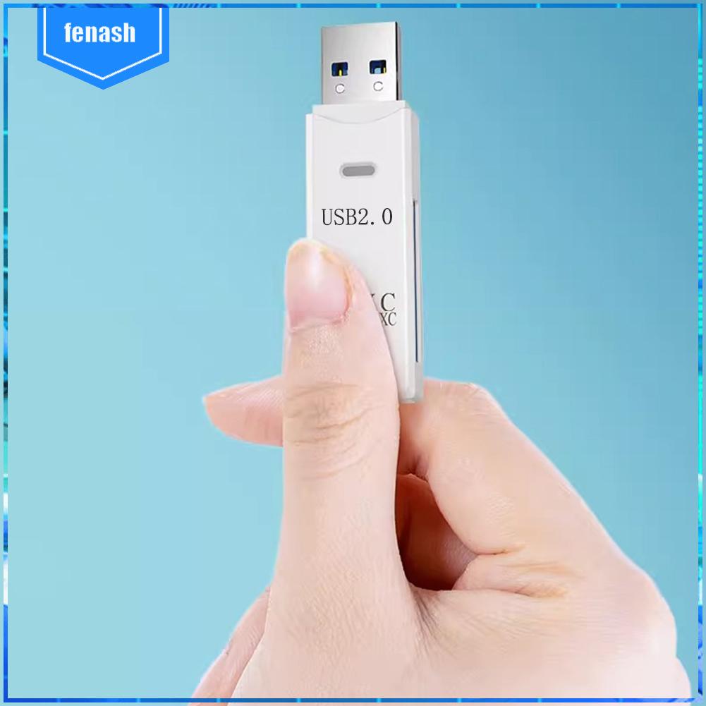 Đầu Đọc Thẻ Nhớ micro sd tf 2 Trong 1 usb 3.0 / 2.0 Cho laptop