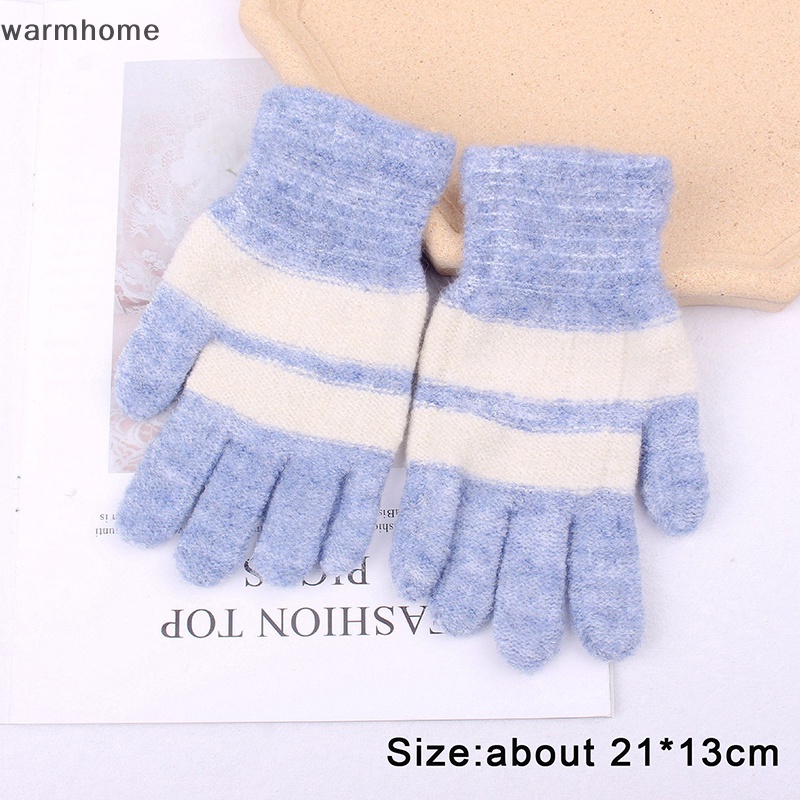 Găng Tay Len Giả Lông Cừu Giữ Ấm Mùa Đông Cho Nam Nữ