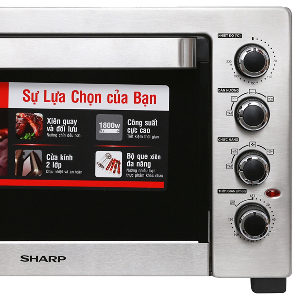 Lò Nướng Sharp EO-A384RCSV-ST  - Hàng Chính Hãng