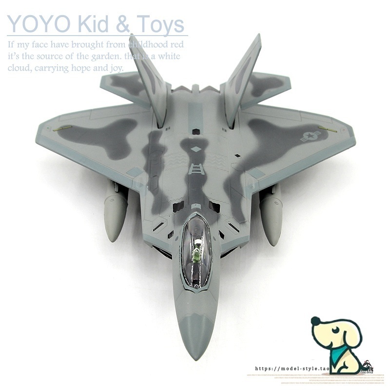 Mô Hình Máy Bay Chiến Đấu f-22a raptor fighter 03-4046 f22 Bằng Hợp Kim Tỉ Lệ 1 / 100 Đẹp Mắt
