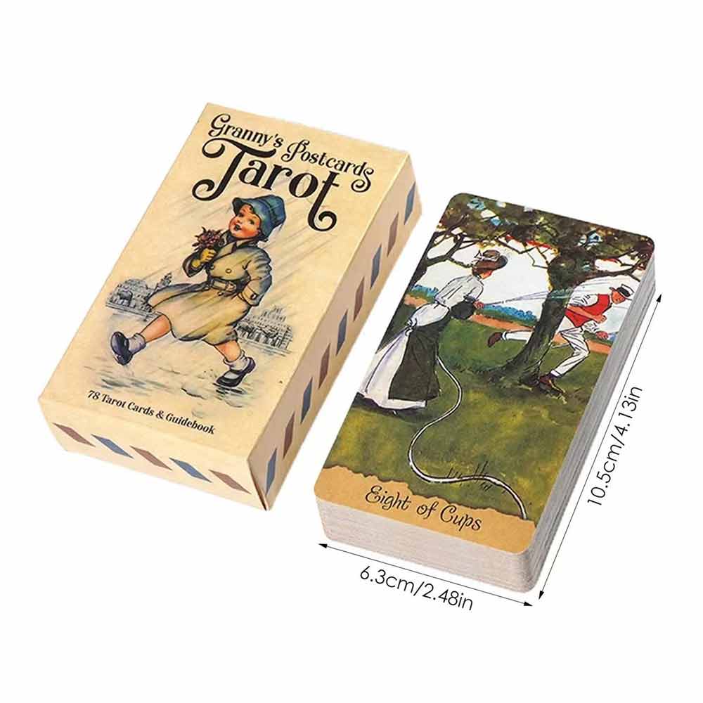 Granny's Postcards Grandma's Postcards - Tarot Card Mysterious Divination Card Game