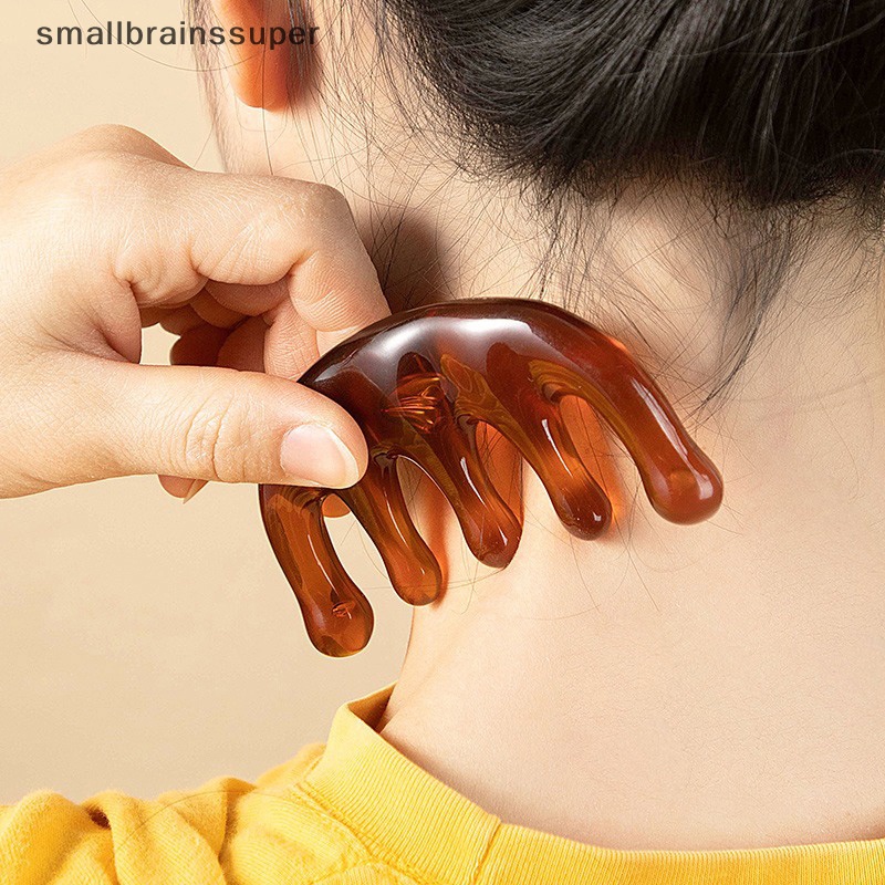 Smallbrainssuper Lược Chải Tóc Mát Xa Da Đầu Chống Tĩnh Điện