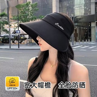 Mũ Lưỡi Trai Bằng Lụa Lạnh Hở Chóp Che Mặt Chống Nắng Thời Trang Mùa Hè Cho Nữ
