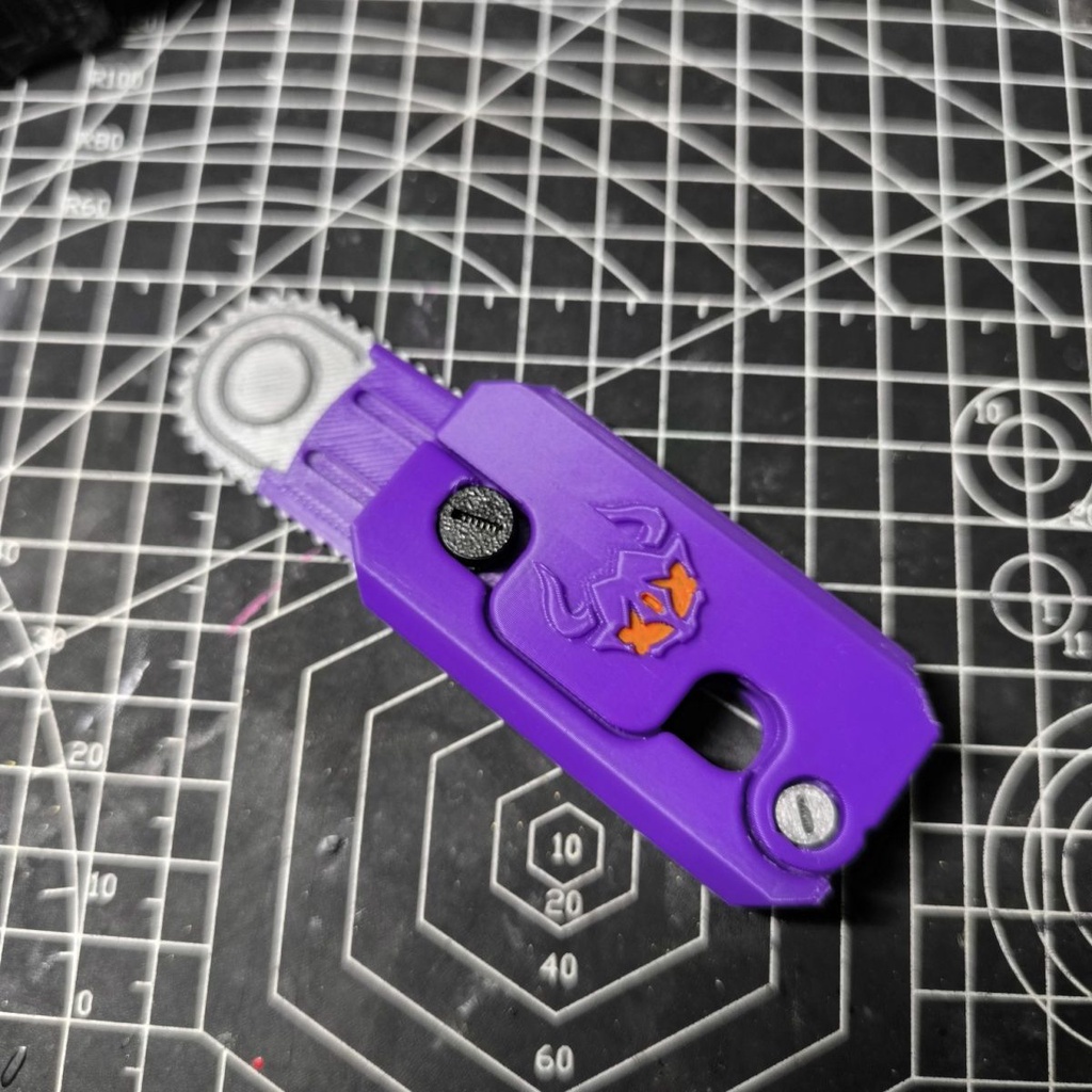 Kamen rider extreme fox overlord Dao Cắt Cà Rốt Phong Cách ins diy Cùng Một Tông Màu Phong Cách cos Dao Công Nghệ Màu Đen