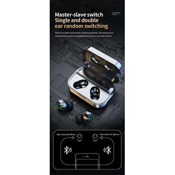 Hx Tai Nghe Nhét Trong Không Dây bluetooth 5.3 Âm Thanh Nổi hd yd03 tws