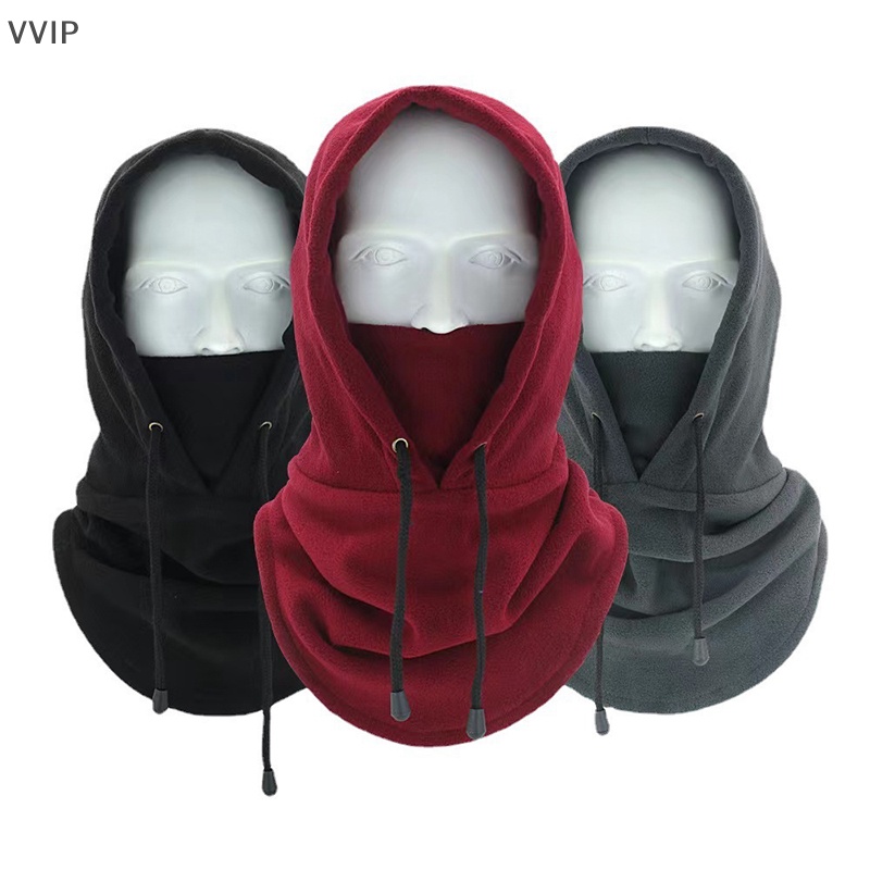 Vvn Mũ Trùm Đầu Đi Xe Đạp Trượt Tuyết Chắn Gió Giữ Ấm Mùa Đông Chất Lượng Cao qdd