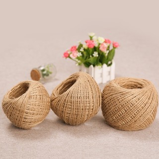 Cuộn dây 30 met dây thừng dây cói dừa trang trí handmade decor treo tranh ảnh dây bện trang trí thẻ 30 mét