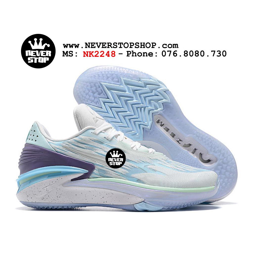 Giày bóng rổ GT CUT 2 DARE TO FLY cổ thấp tích hợp bộ đệm Zoom full bàn êm chân | NeverStopShop.com