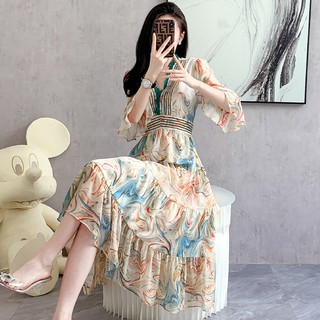 Đầm Dài Ôm Dáng Thời Trang Mùa Hè 2023v Phong Cách bohemian Dành Cho Nữ