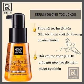 Tinh Dầu JCKOO phục hồi tóc hư tổn dưỡng tóc mượt chăm sóc tóc khô xơ uốn nhuộm-RIZANO