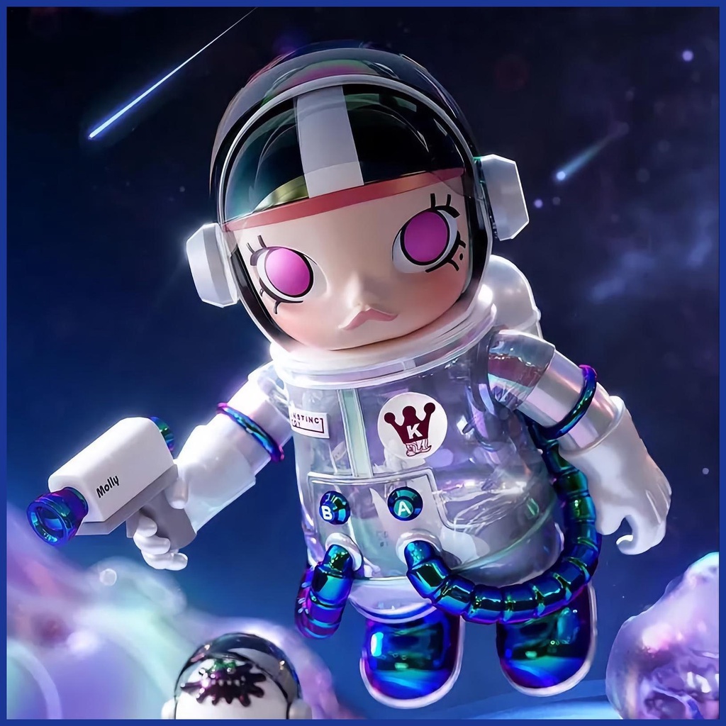 Pop mart Mô Hình Nhân Vật MEGA SPACE MOLLY Hành Động