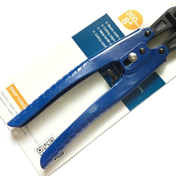 Kéo cắt dây thép, dây cáp cộng lực mini 200mm A0073-08 C-MART