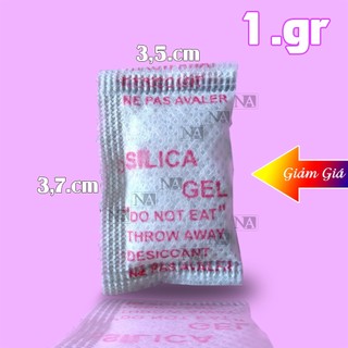 (Hỏa tốc) Hạt chống ẩm Silicagel - Gói 1gr
