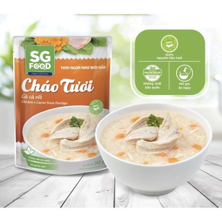Cháo tươi sgfood gà cà rốt 240g