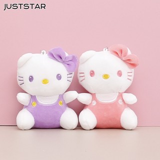 Móc Khóa Hình Mèo Hello Kitty Nhồi Bông Dễ Thương