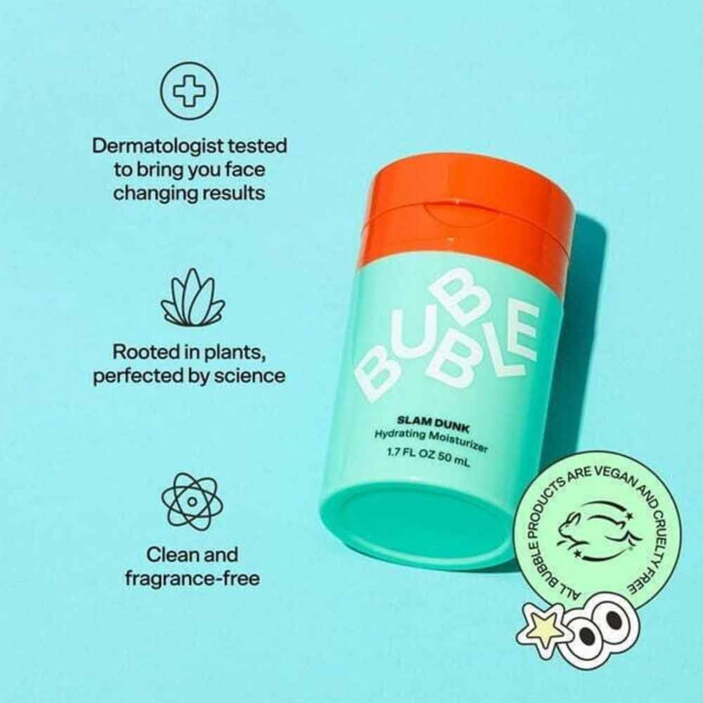 Bubble Skincare Moisturizer Perfect for Normal-to-dry Skin Moisturizing Nourishing Face Body
