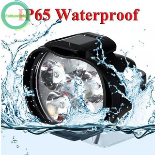 1 Đèn Pha 6 Bóng LED Siêu Sáng Cho Xe Máy