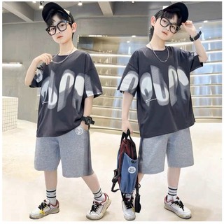 Bộ thun cotton bé trai LD2401 UU