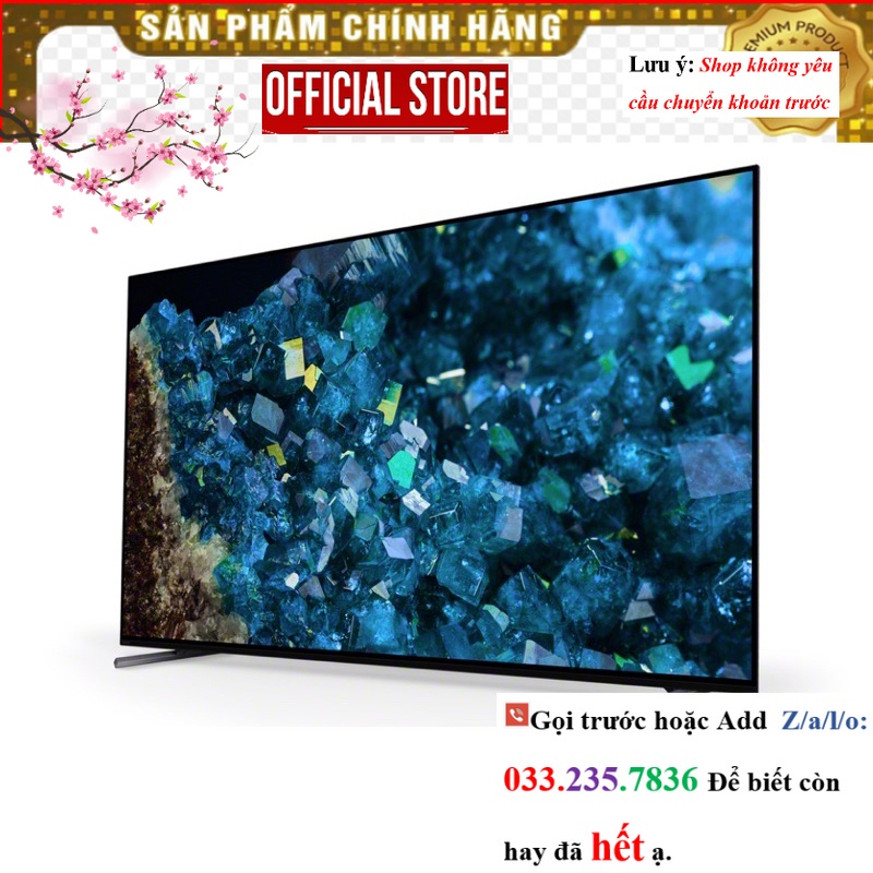 NEW>> Google Tivi OLED Sony 4K 77 inch XR-77A80L .