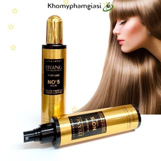 Xịt dưỡng tóc phục hồi tóc hư tổn no5 hương nước hoa 220ml