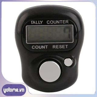 Máy đếm điện tử mini màn hình lcd đếm bước ngón tay 0-99999