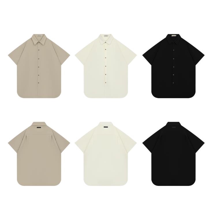 Fear OF GOD FOG ETERNAL Dòng chính ETERNAL Series High Street Loose Áo sơ mi ngắn tay