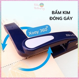 Bấm kim xoay 360 độ kw-trio đóng gáy sổ - 5360r 24/6 26/6