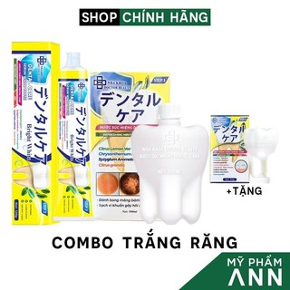 Combo Serum Trắng Răng Dental Care + Nước Súc Miệng Dental Care Chính Hãng